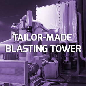 The Customized Blasting Tower – the most efficient surface treatment solution for closed tanks