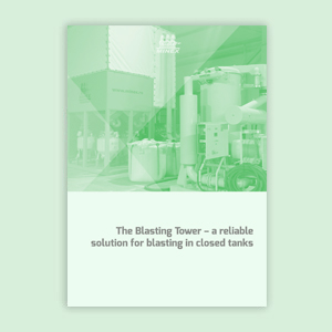 The Blasting Tower – the most efficient surface treatment solution for closed tanks